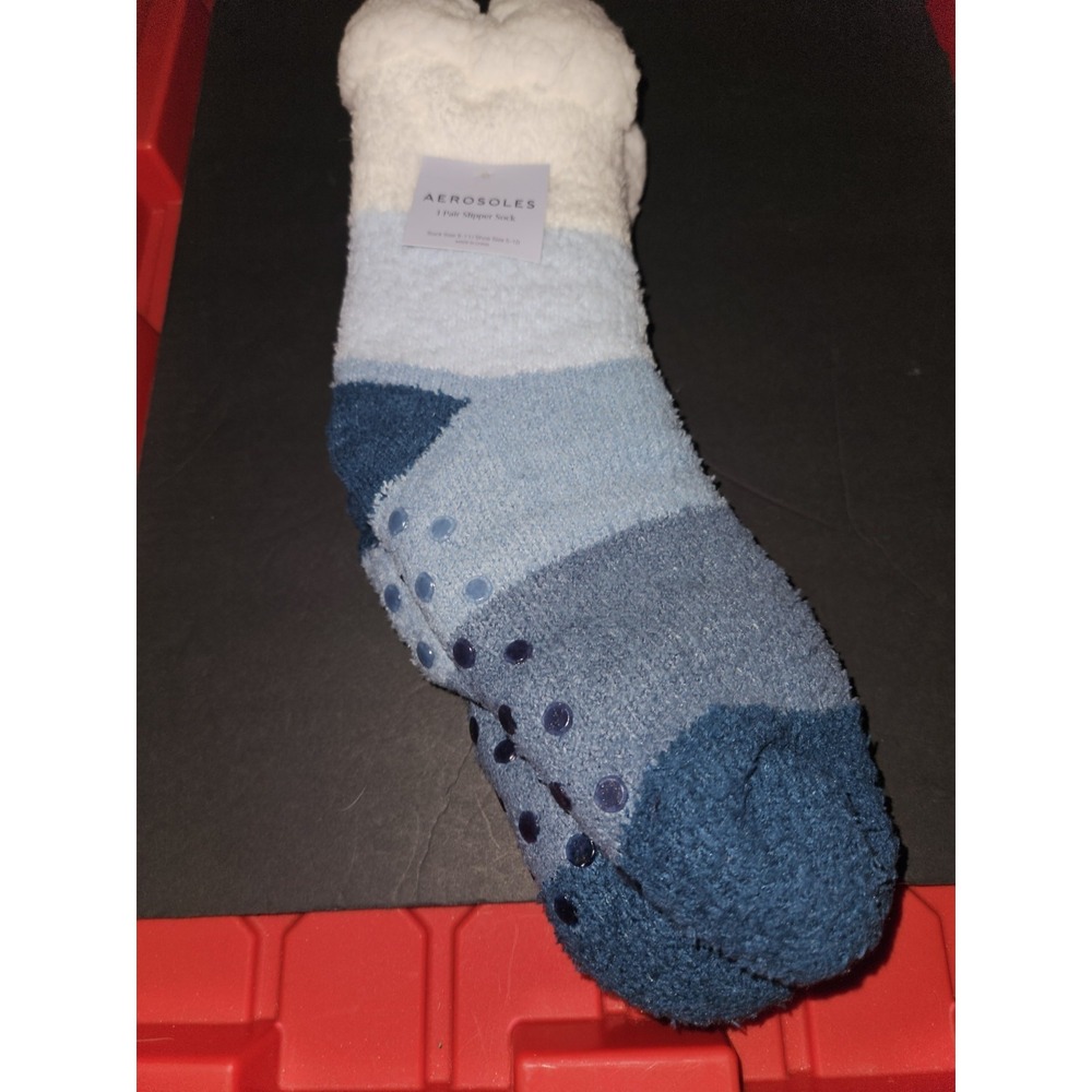 Aerosoles Slipper Socks Size 9-11 Shoe Size 5-10 Non SkidNew‎